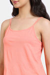 Zivame Scribbled Meadows Knit Cotton Capri Set - Desert Flower — thumbnail 5